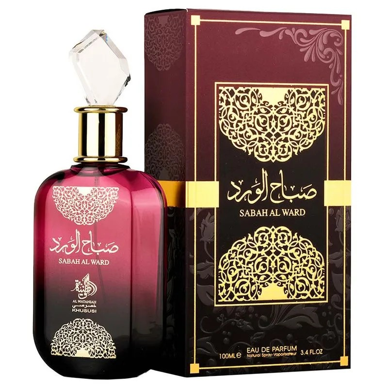Perfume Árabe Al Wataniah Sabah Al Ward EDP Feminino 100ml